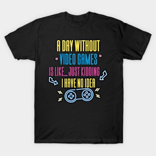 Gaming Gamer Video Games T-Shirt